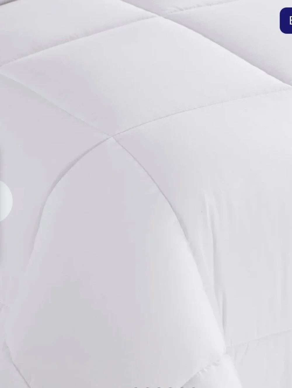 Sweet Home Essential 7-Piece Bed in a Bag Comforter Set King White